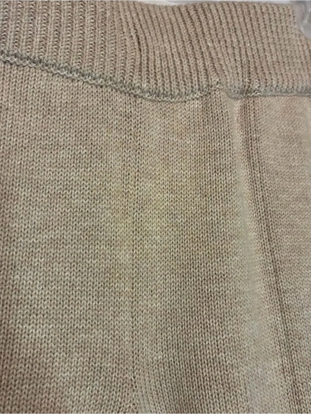 Free people beach solar sweater set taupe brand new without tags M tie cardigan